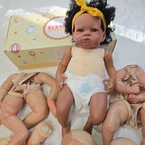 REBORN Baby Doll Bundle of Parts for Repair or Project